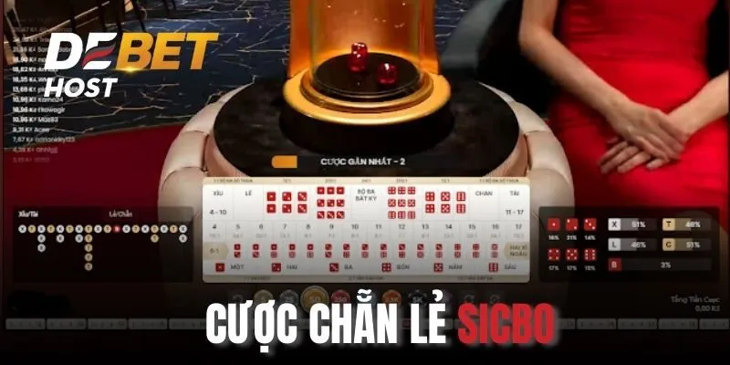 Cửa cược chẵn lẻ Sicbo